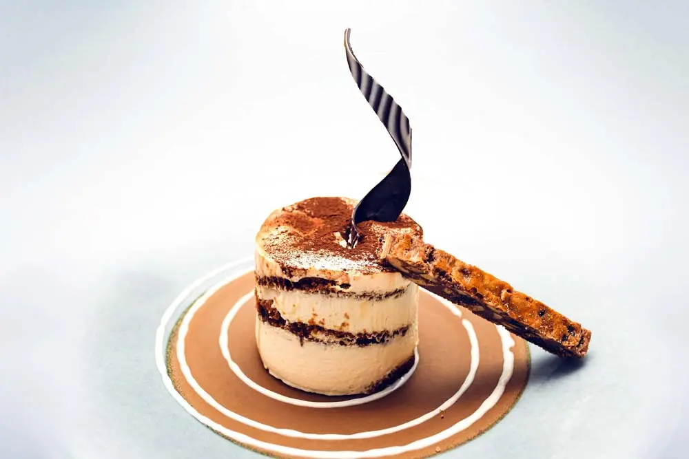 Tiramisu dessert at Bella Italia